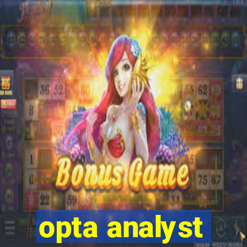 opta analyst